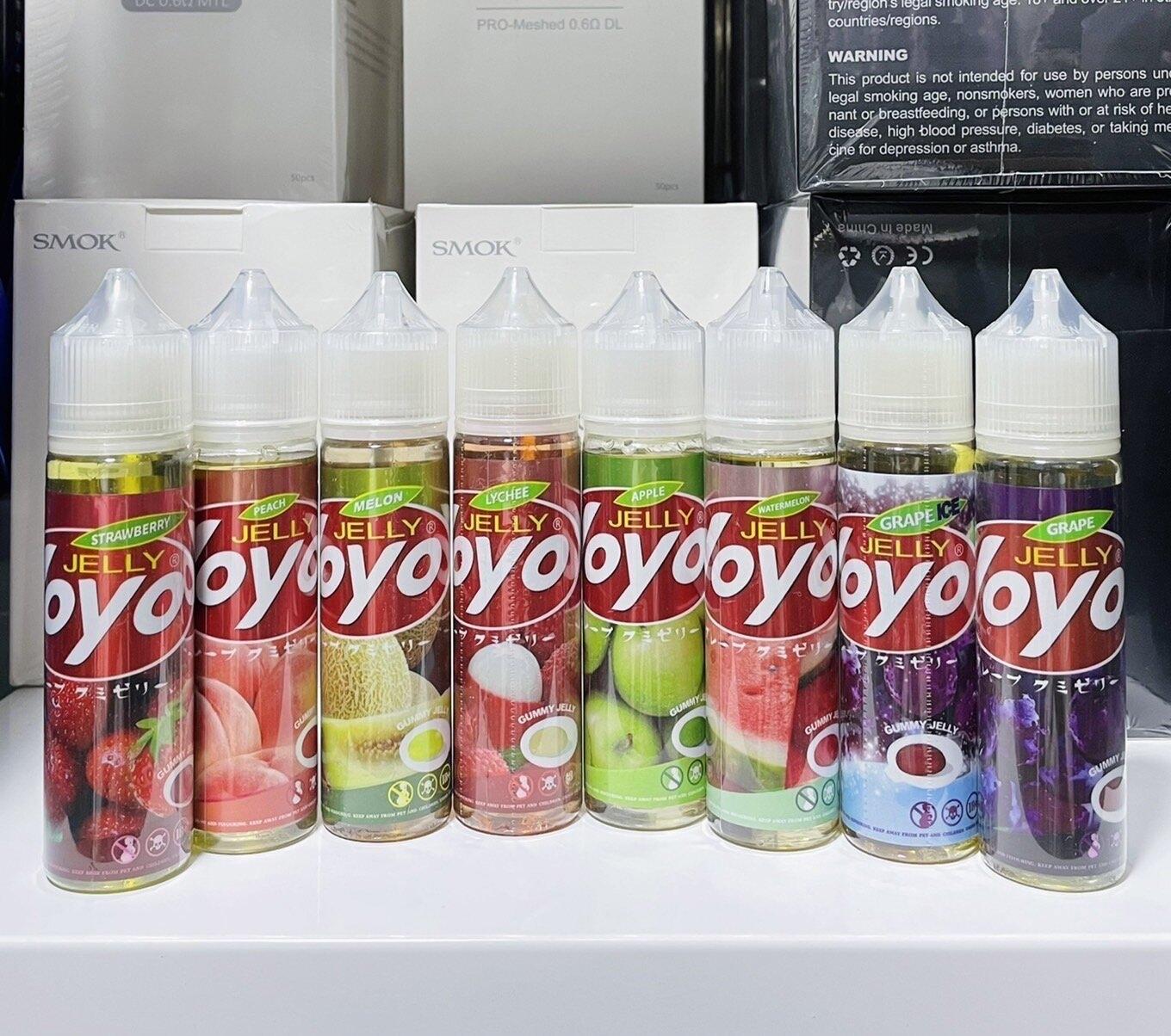Jelly YoYo Freebase 60ml [ แท้ ] เยลลี่โยโย่ Sawannukchim