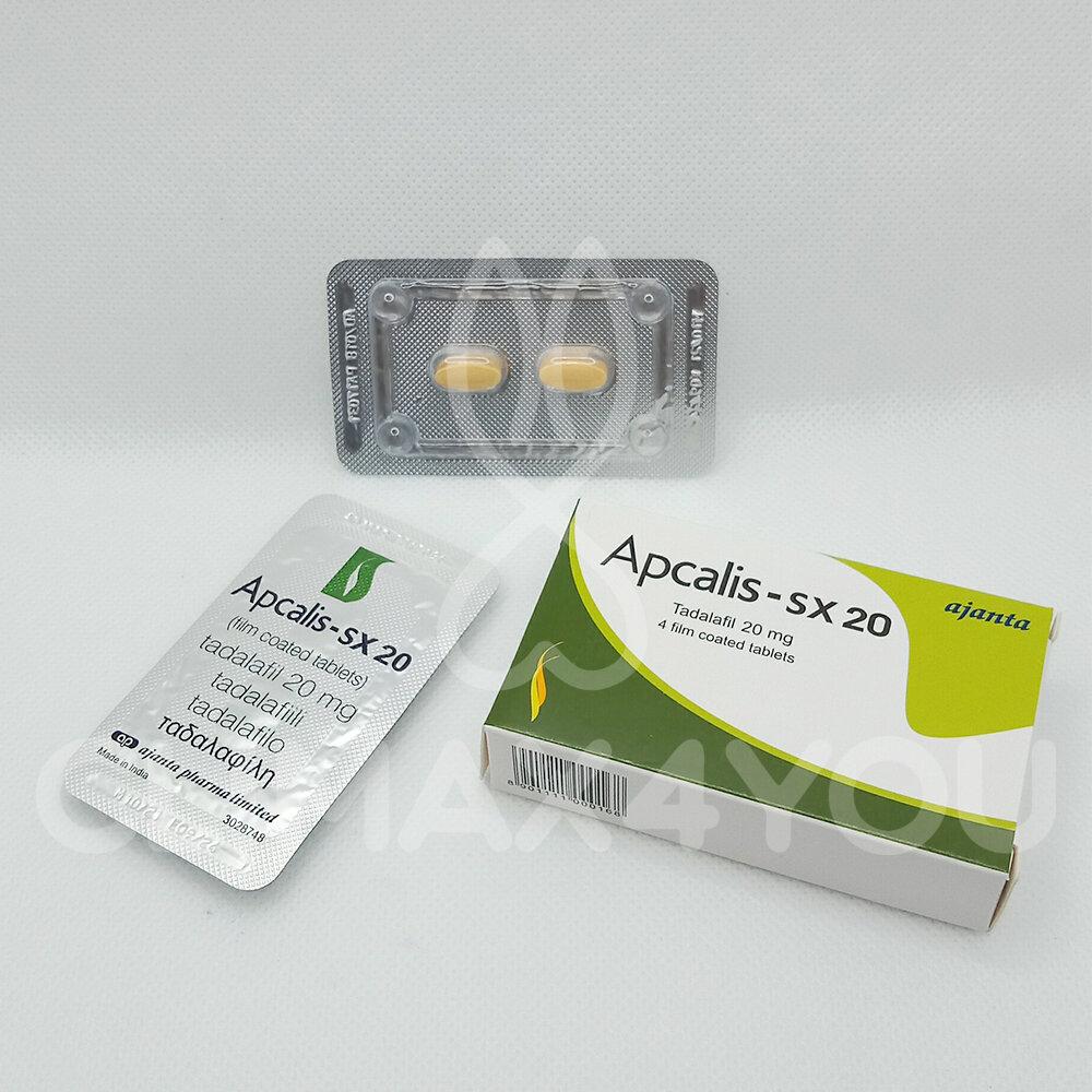 Apcalis-SX20 Tadalafil 20mg I แอพคาลิส ทาดาลาฟิล 20mg