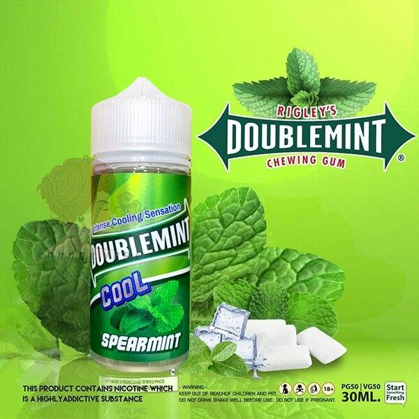 100ml Double Mint Spearmint Freebase ดับเบิ้ลมิ้นต์ สเปียร์มิ้นต์ ฟรีเบส Sanook Vape ร้านขาย