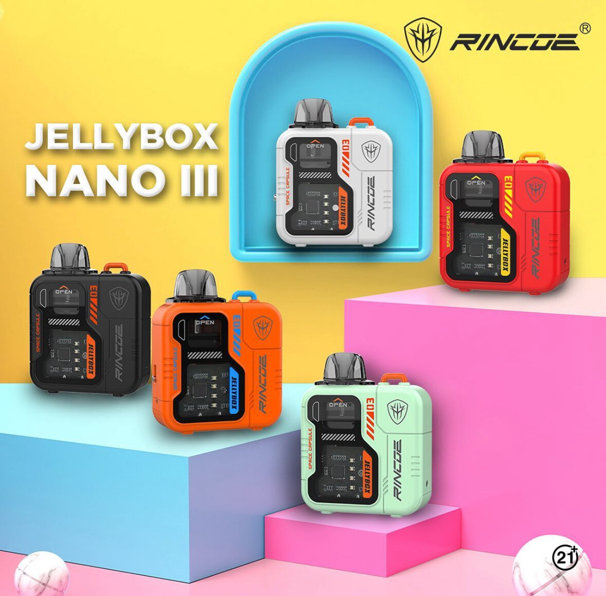 Jellybox Nano lll Kimkorea บุหรี่ไฟฟ้า น้ำยา ราคาถูก‼️