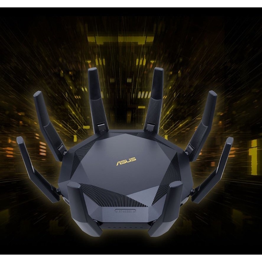 ASUS Wi-Fi 6 ルーター RT-AX 89X SFP +モジュール ゲーミングWi-Fi