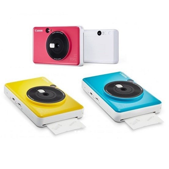 Canon CV-123-WH Canon iNSPiC [C] CV-123A 2-in-1 Instant Camera