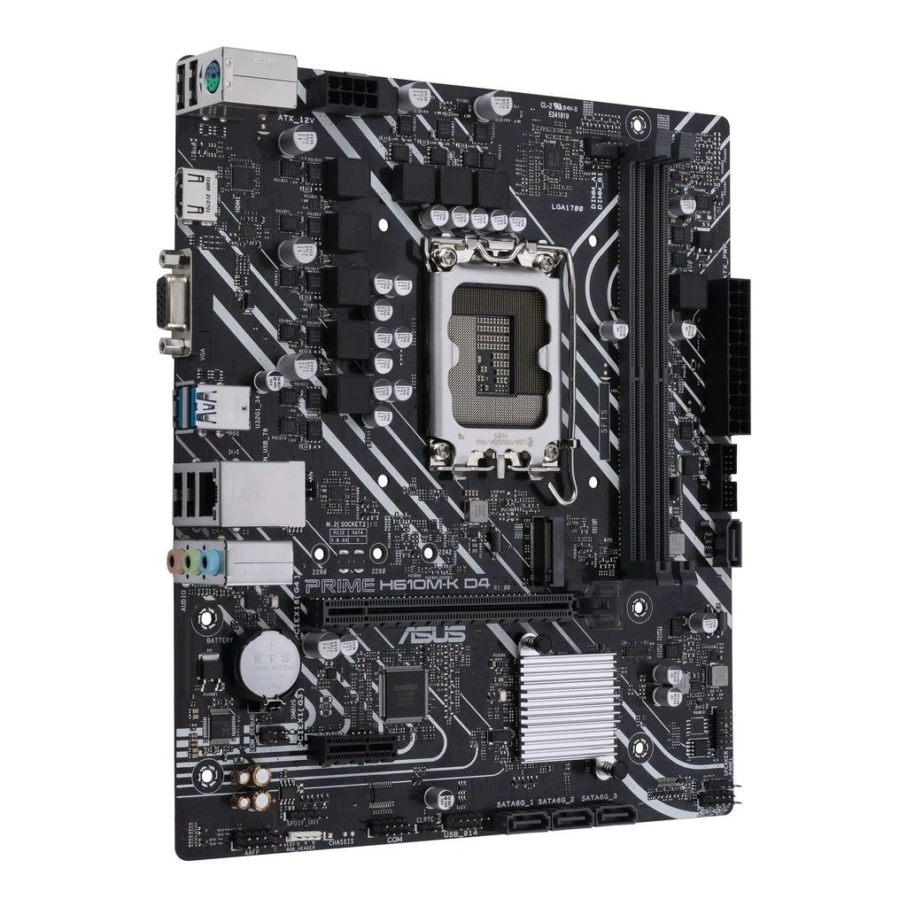 ASUS MAINBOARD (เมนบอร์ด) PRIME H610MK D4 (Intel H610, LGA 1700 Gen12
