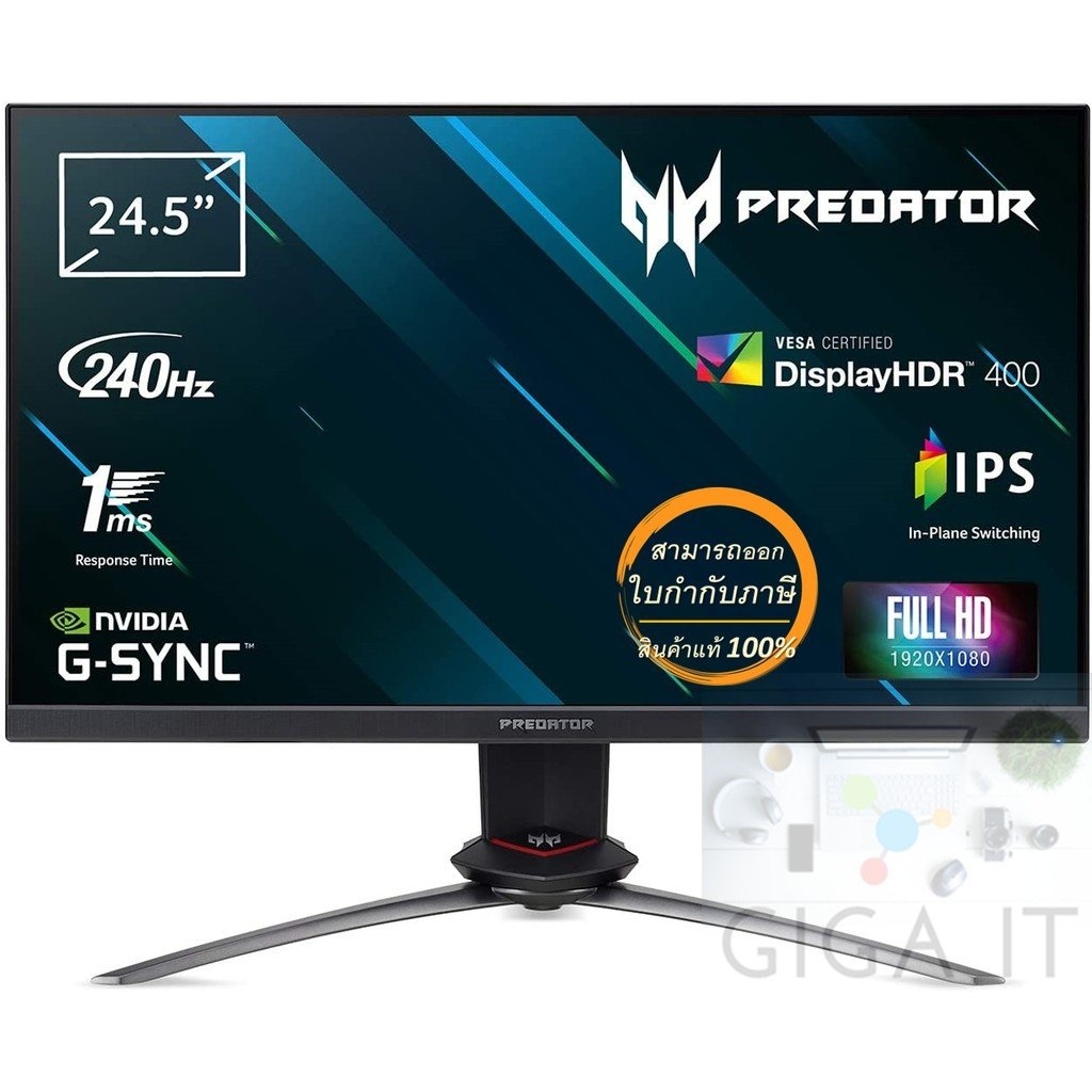 Acer Predator XB253QGWbmiiprzx 24.5 モニター Acer Predator