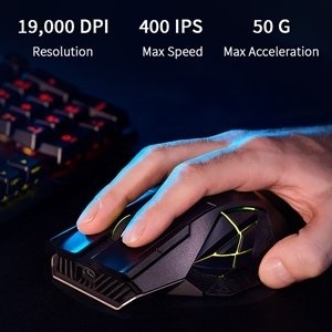 Phoenix Void Elite Rato Gaming Semi Fios RGB 19000 DPI