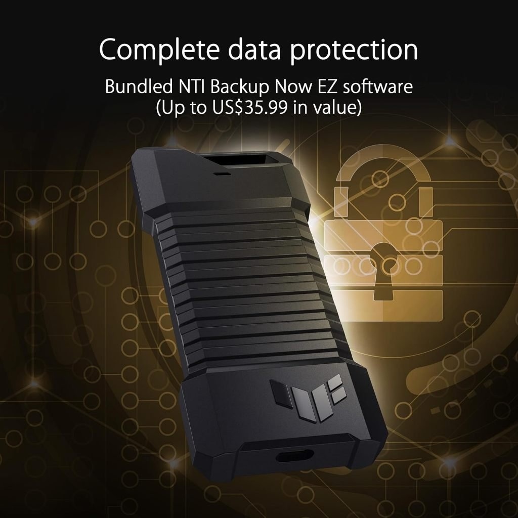 Asus TUF Gaming AS1000 (1TB Type-C) ความจุ 1TB Portable NVMe