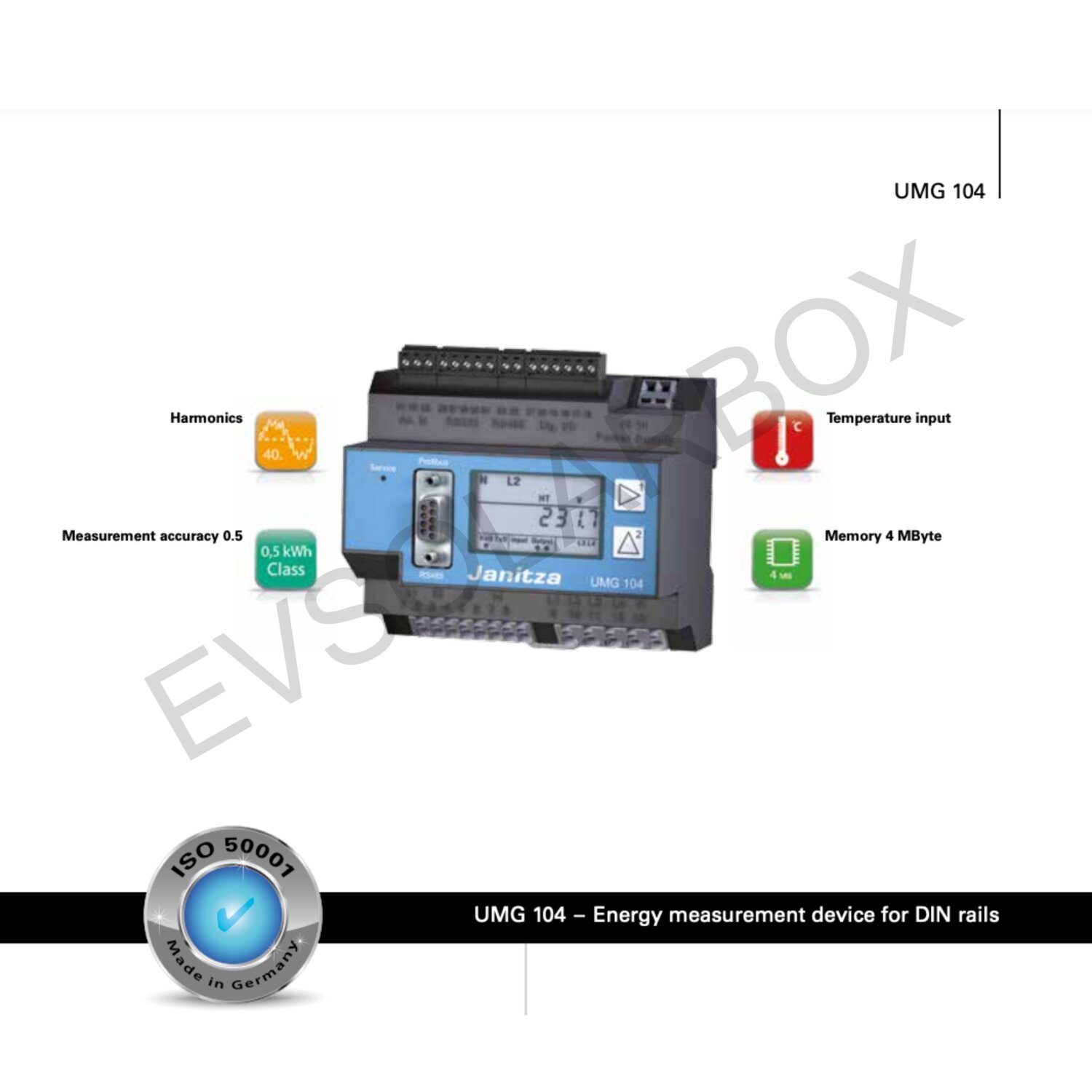 UMG 104 - Ev Solar Box