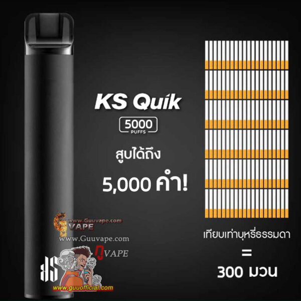 Ks Quik 5000 Puffs - Guuofficial