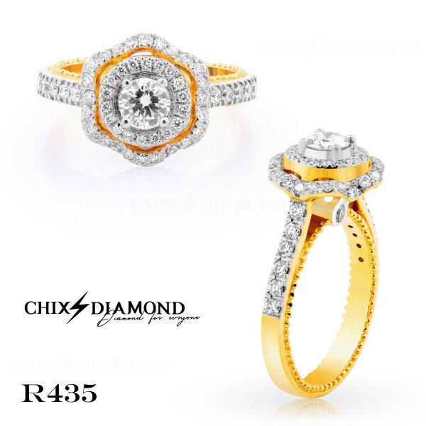 แหวนหญิงรุ่น R478 - Madam Chixdiamond