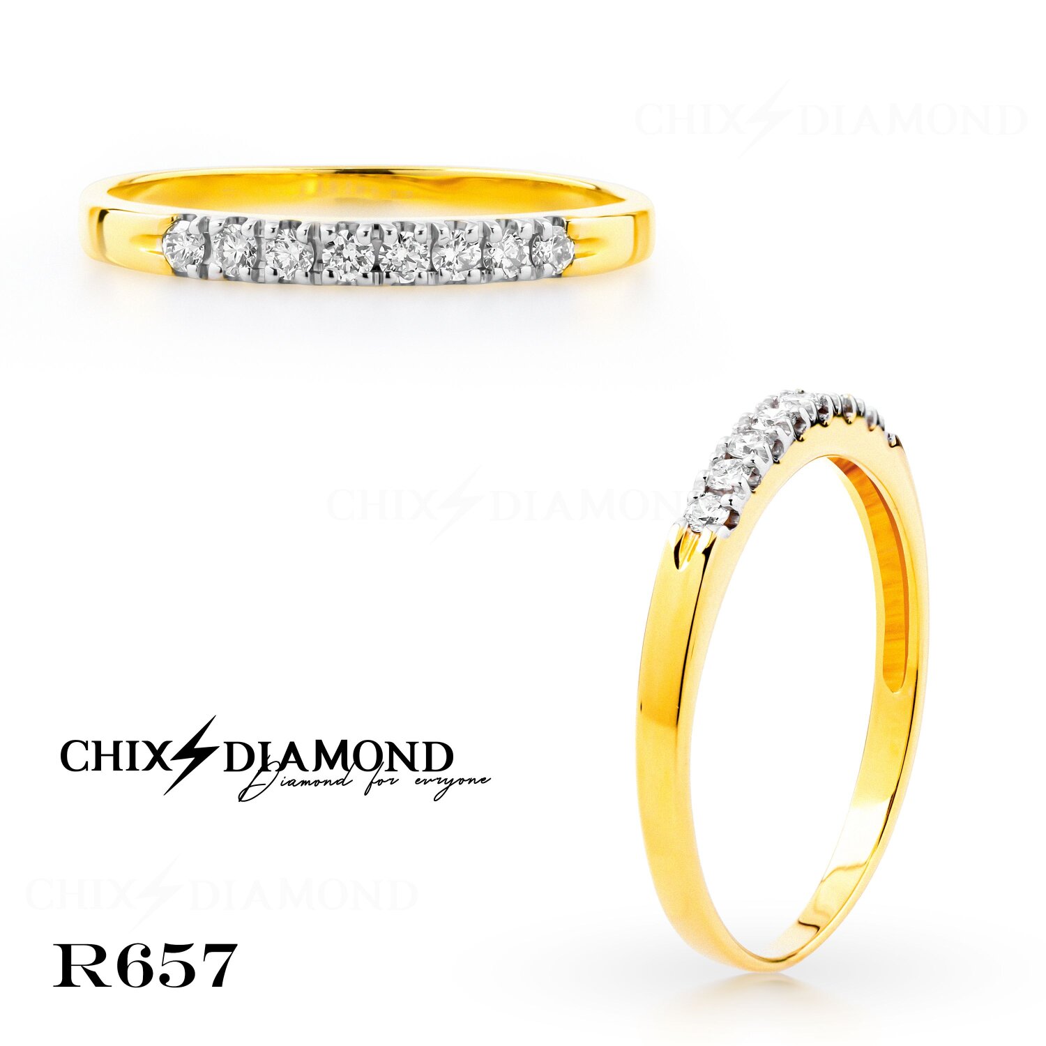 แหวนหญิงรุ่น R657 - Madam Chixdiamond