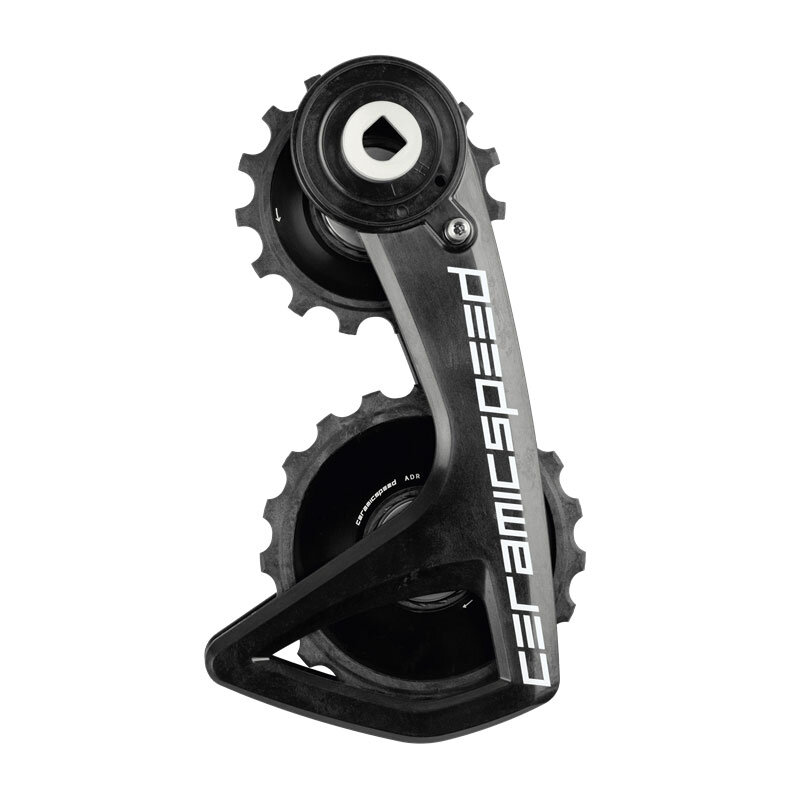 Cage Dérailleur Ceramicspeed OSPW RS Alpha Pour SRAM Red/Force AXS - Noir, 12 Vitesses, Neuve