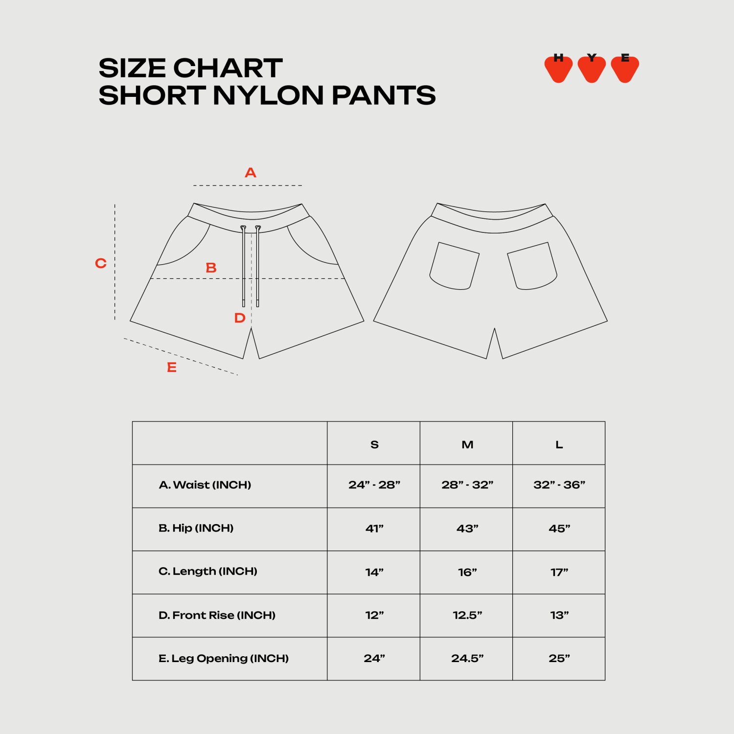 Nylon Short Pants in Pink - HYE EVERYDAY