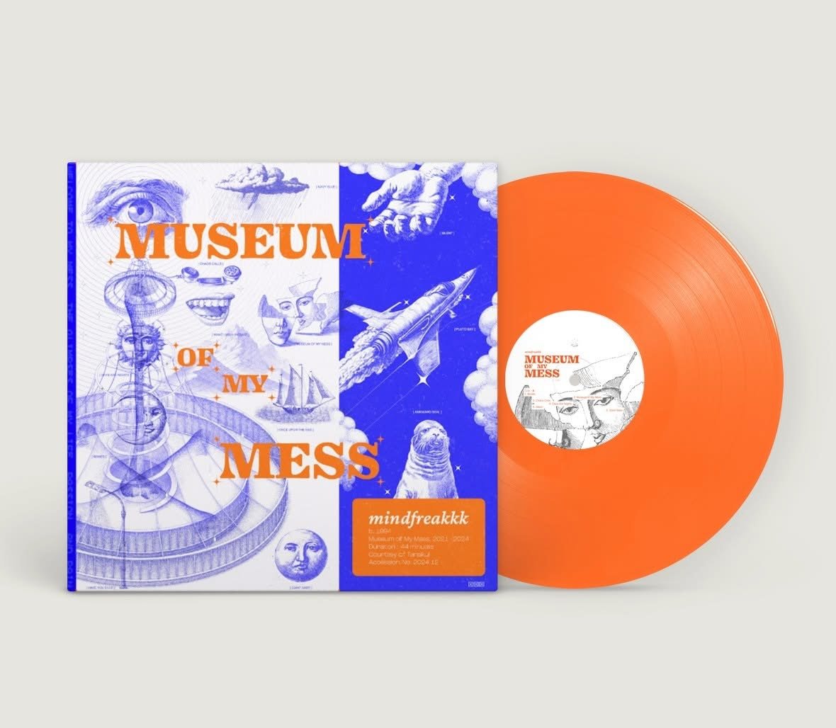 Slowwves : PERFECT EVASION : TRANSPARENT BLUE VINYL - Earthtone