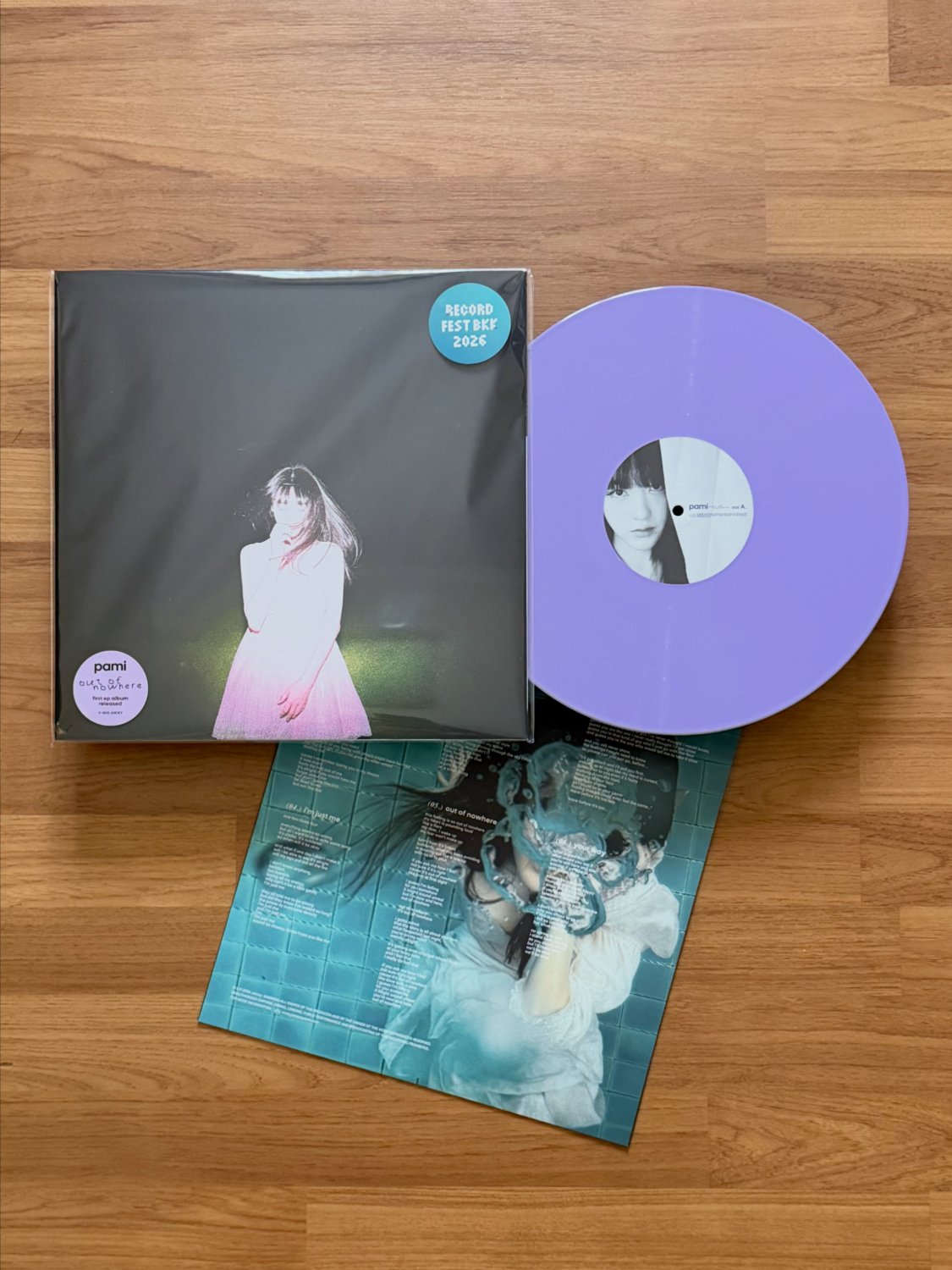 pami : out of nowhere (1LP Purple Vinyl) ET-93 - Earthtone Records