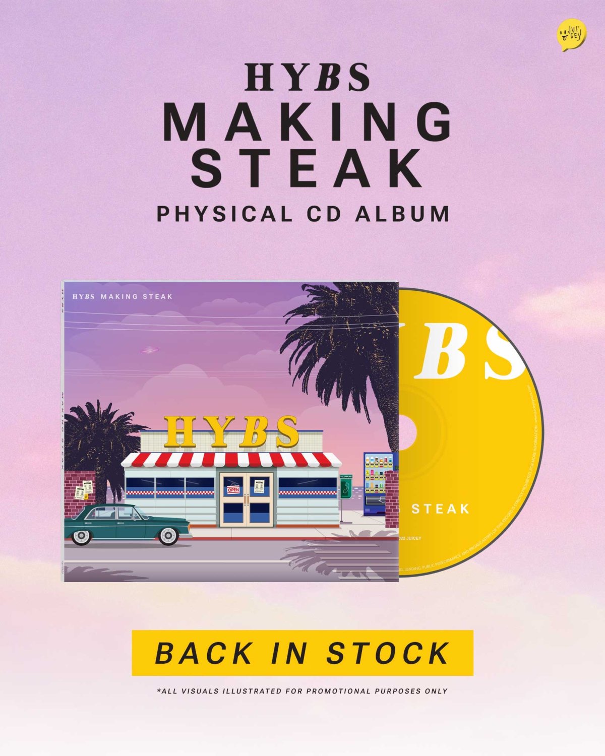 HYBS : Making Steak (CD) ET-34CD25 - Earthtone Records