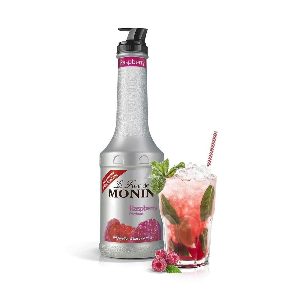 Monin Raspberry Fruit Mix MONIN Raspberry Fruit Mix 1L. 1 bottle โมนิน ราสเบอร์รี่ ฟรุ๊ตมิกซ์ 1 ...