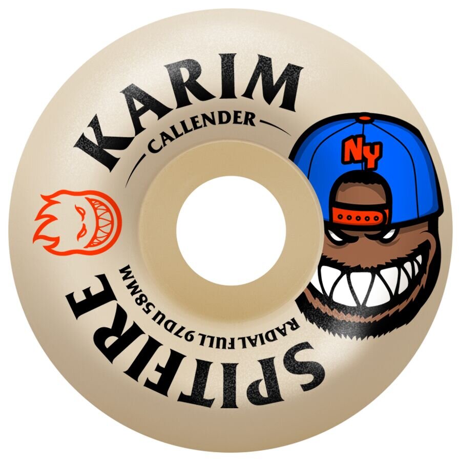 SPITFIREJeffCarlyleフォーマル4 58mm97a定価¥9130 SPITFIRE 58mm : F4 97D Karim Callender Burn Squad Radial Full 58mm